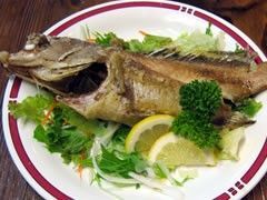 その日水揚げされた鮮魚を使ったから揚げ