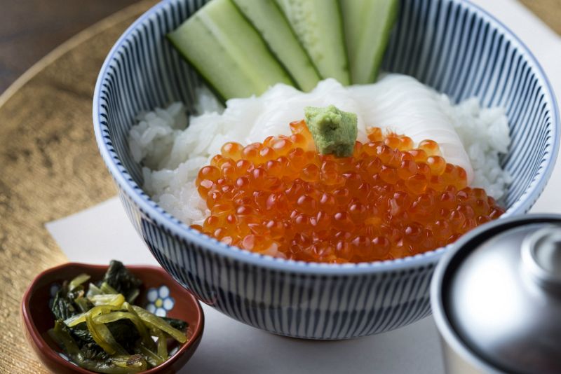 これぞ、本格海鮮いくら丼