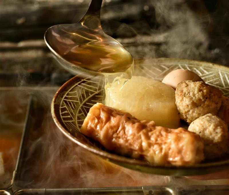 名物の煮干しだしおでん