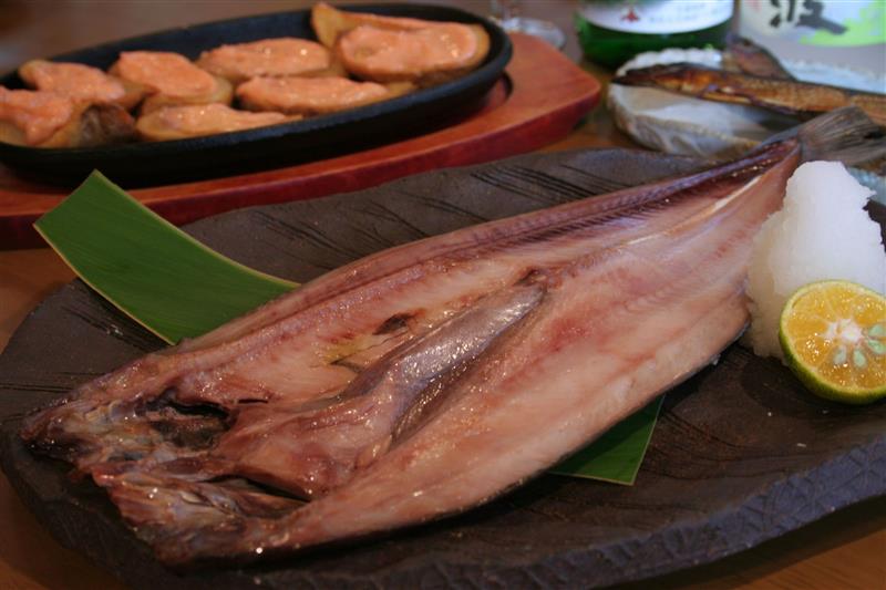 ホッケの開き！食欲がそそる～♪