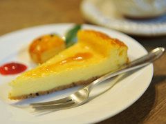 手作りケーキでティータイム