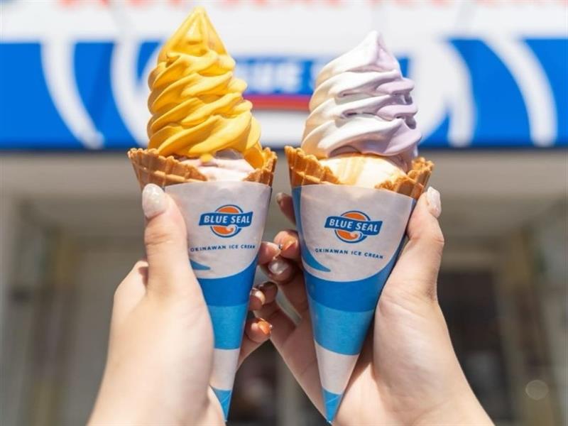 ブルーシール パレットくもじ店｜沖縄 那覇市（久茂地）｜カフェ