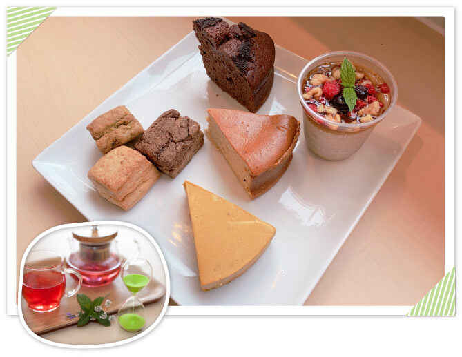 Medical Herb Cafe+スイーツ画像