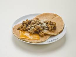 ドライカレーパンケーキ