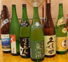 日本酒もおおいに楽しめますよ！