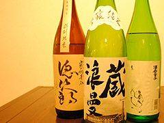 こだわりの日本酒も多数ご用意