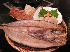 北海道直送の新鮮な魚介類