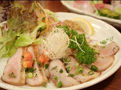 トントロの香草焼き。マスタードで
