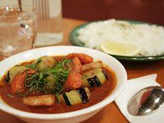 野菜がいっぱい入った特製カレー