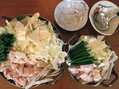 気軽に注文できる一人前のもつ鍋