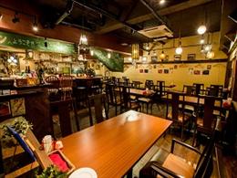 広々としたお洒落な店内でゆっくりと